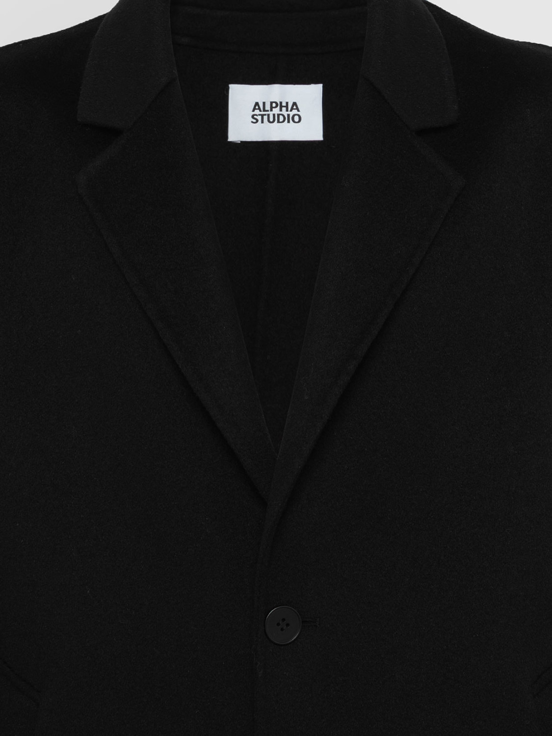 ALPHA STUDIO: LONG DOUBLE REVER COAT