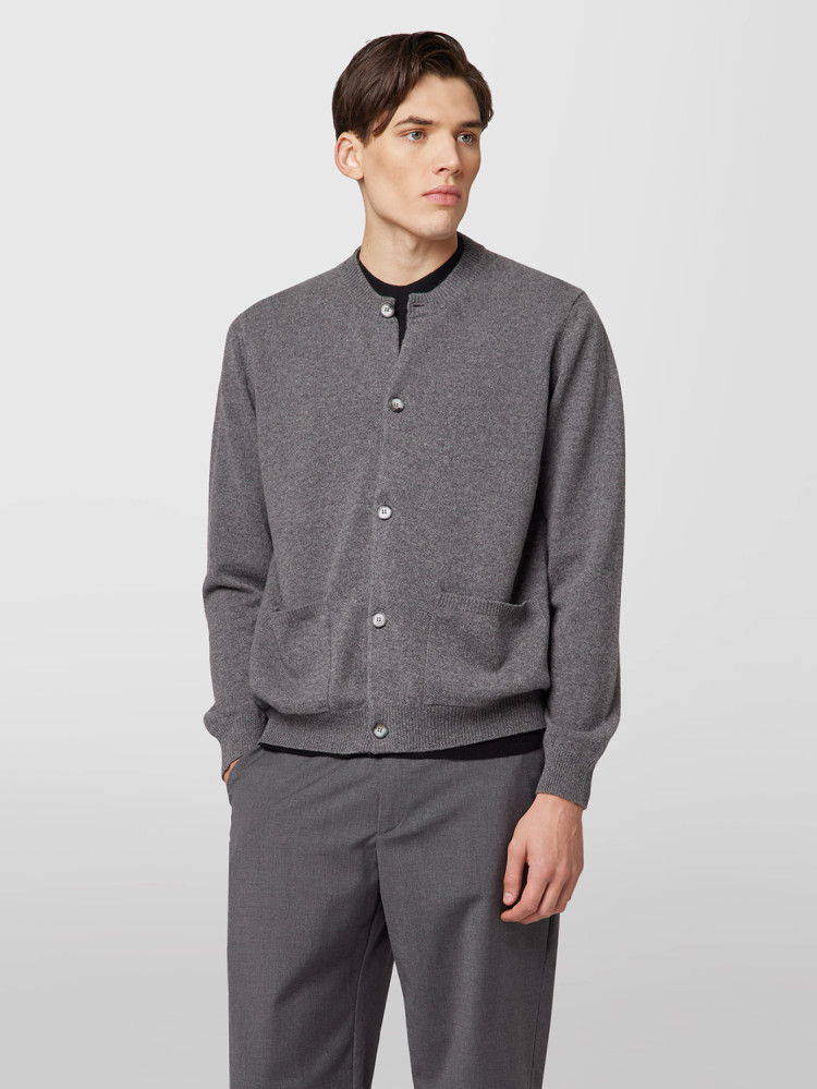 BASIC CARDIGAN IN CASHMERE