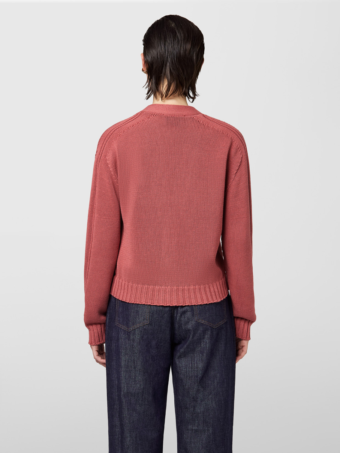 ALPHA STUDIO: FULL BOXY CARDIGAN