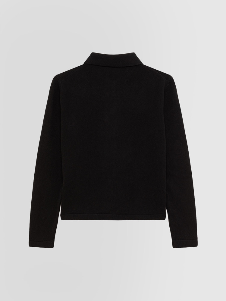 SHIRT CARDIGAN IN CASHMERE