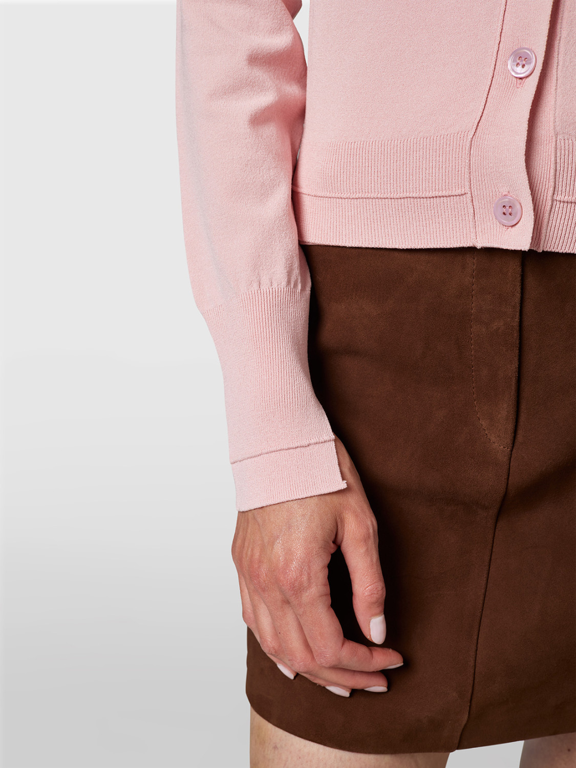 ALPHA STUDIO: CARDIGAN FINO EN VISCOSA