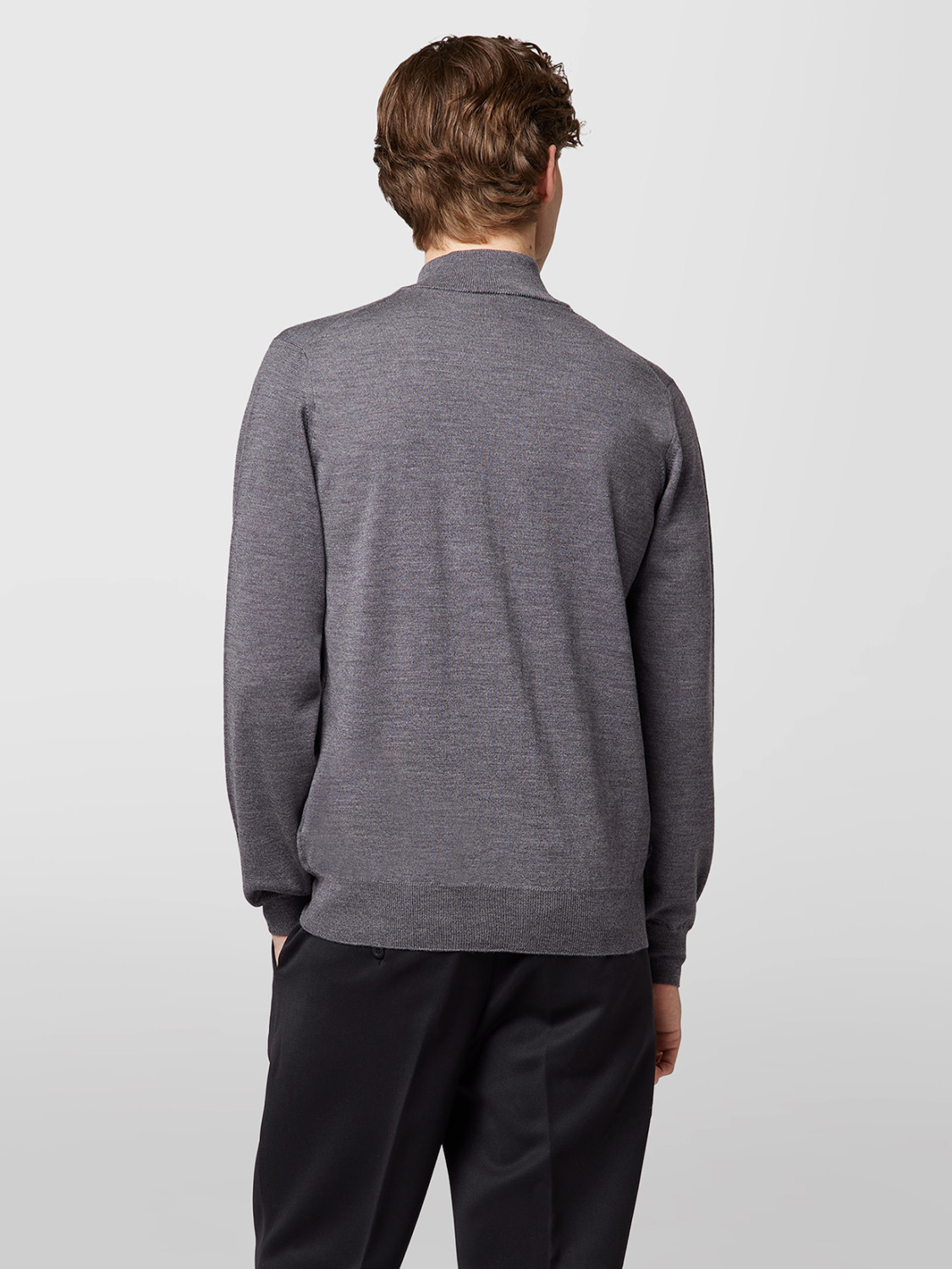 ALPHA STUDIO: CARDIGÁN DE MERINO CON BOTONES