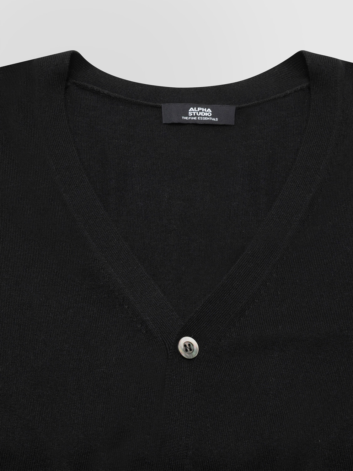 ALPHA STUDIO: CARDIGAN EN SOIE ET CACHEMIRE