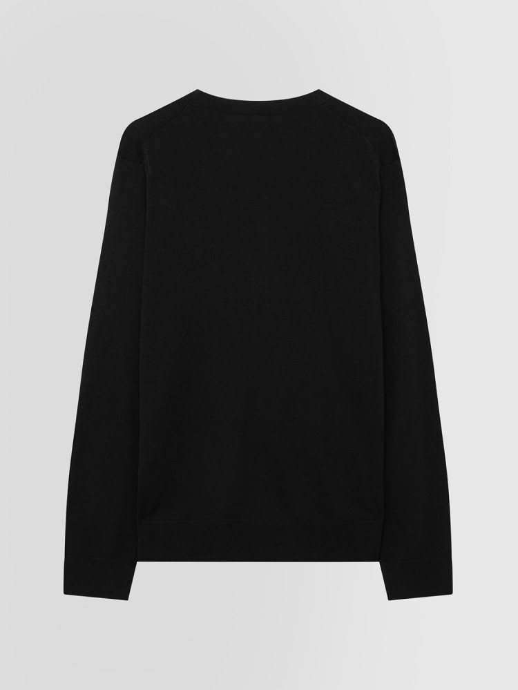 CARDIGAN IN SETA E CASHMERE