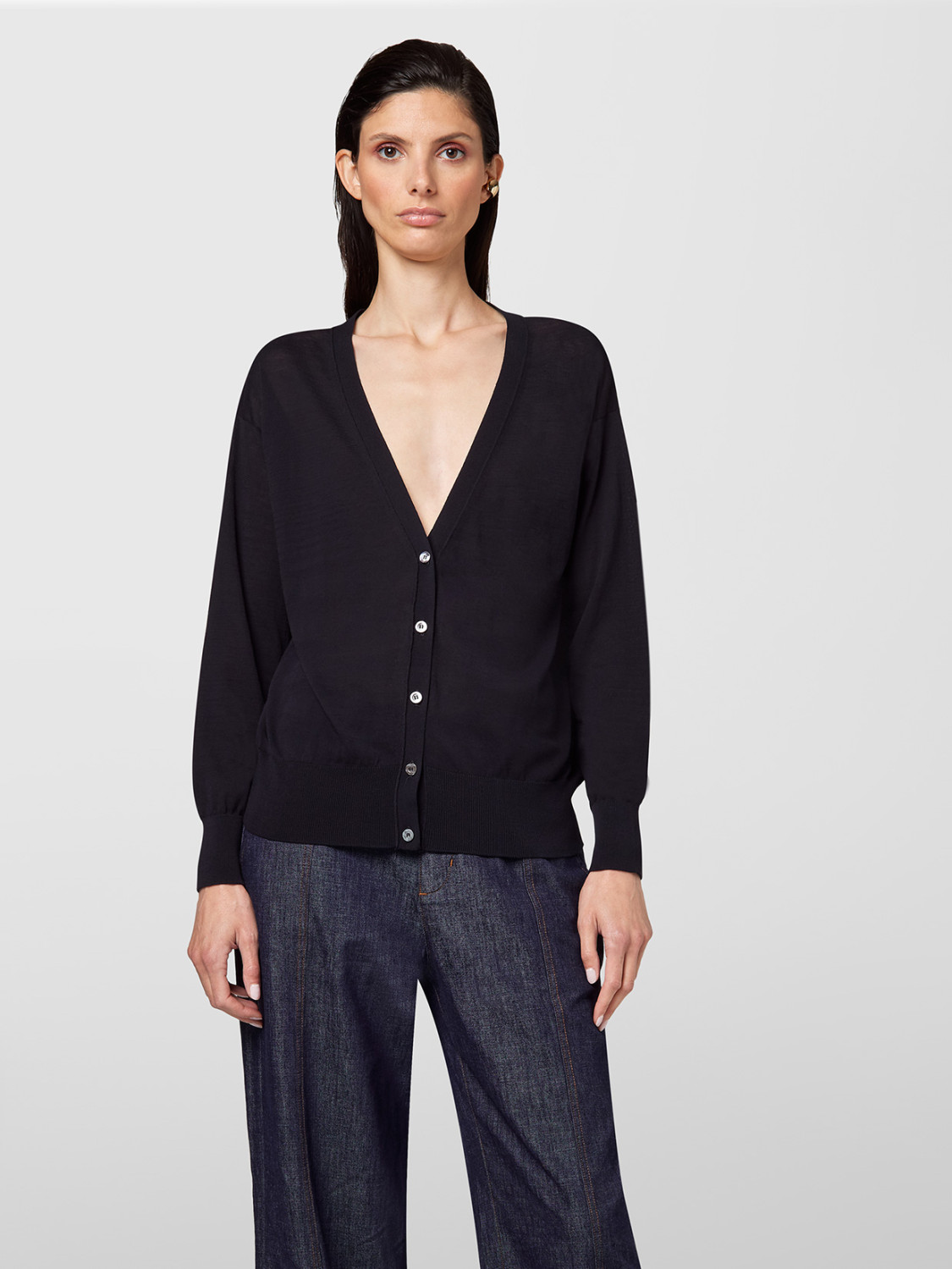 ALPHA STUDIO: SEA ISLAND CARDIGAN