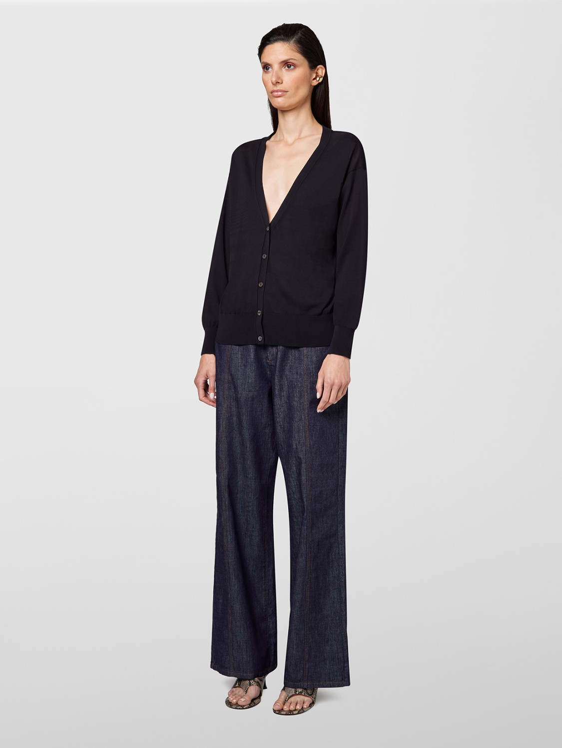 ALPHA STUDIO: SEA ISLAND CARDIGAN