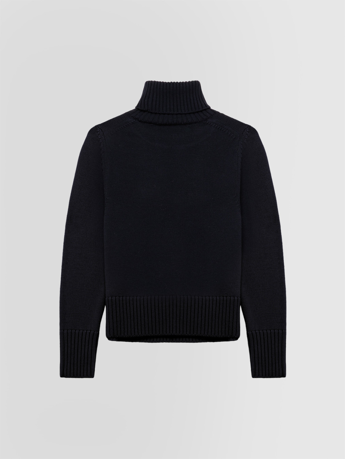 ALPHA STUDIO: JERSEY DE CUELLO CISNE EN LANA MERINO