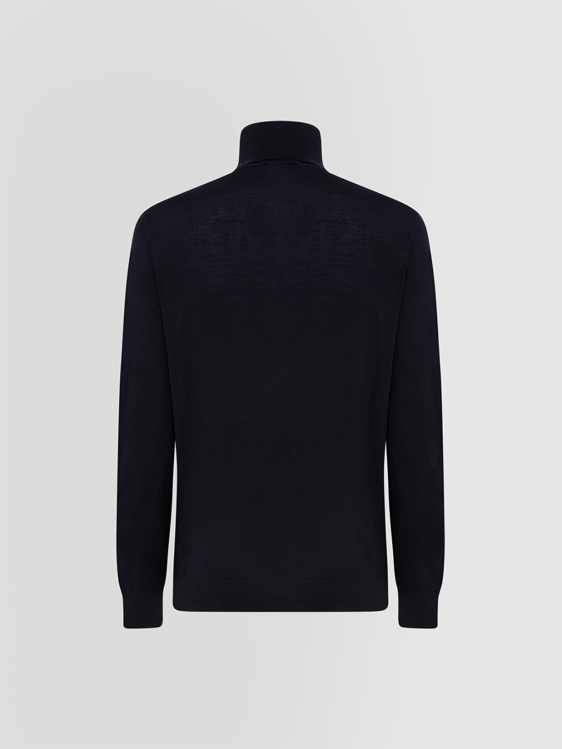 ALPHA STUDIO: ULTRA-FINE MERINO TURTLE NECK