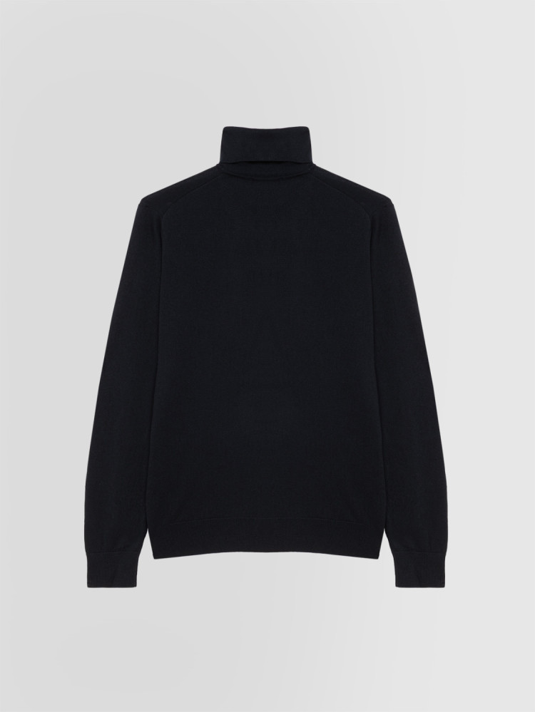 TURTLENECK SWEATER IN SILK AND CASHMERE