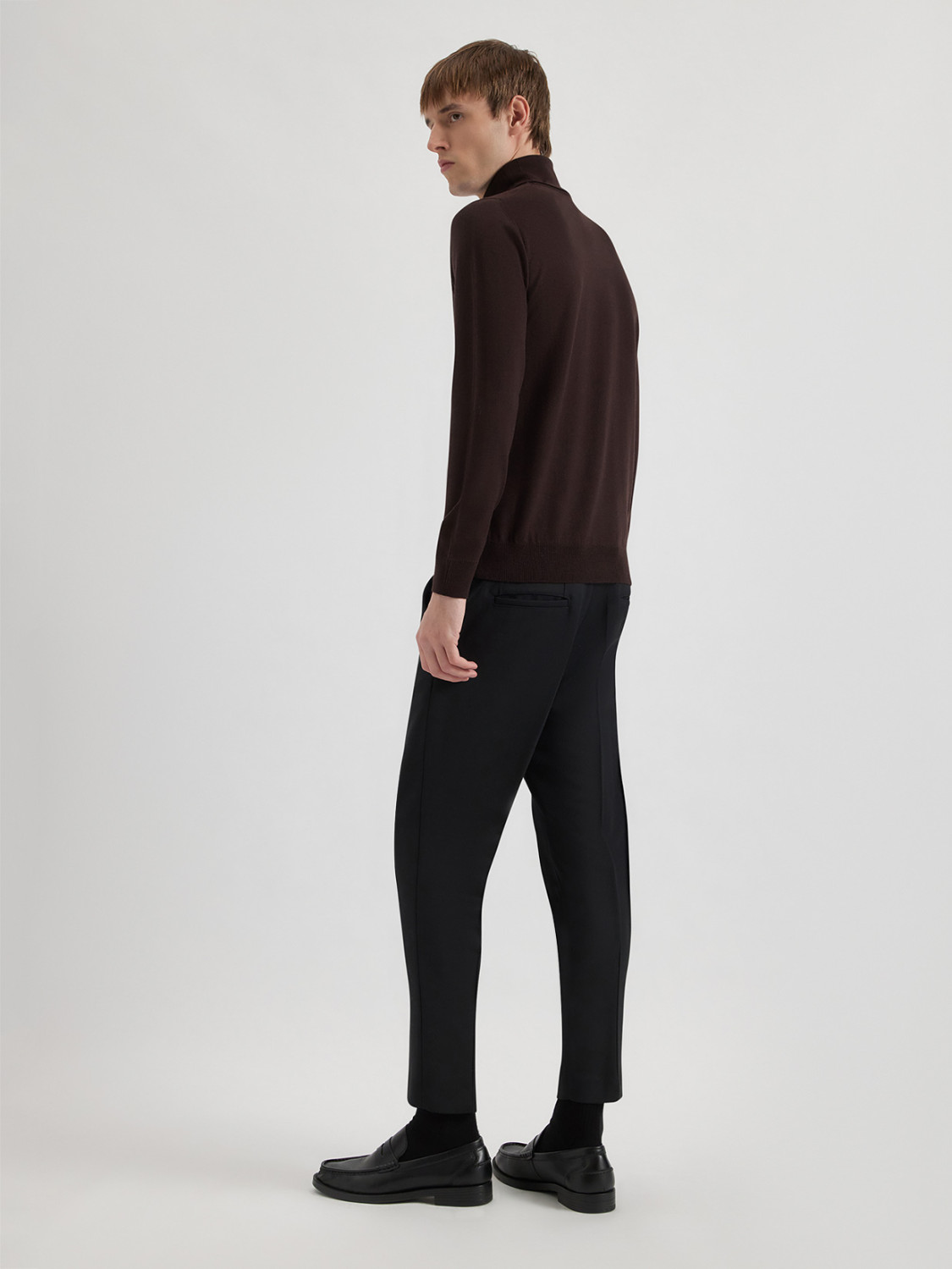 ALPHA STUDIO: CICLISTA SLIM IN MERINOS
