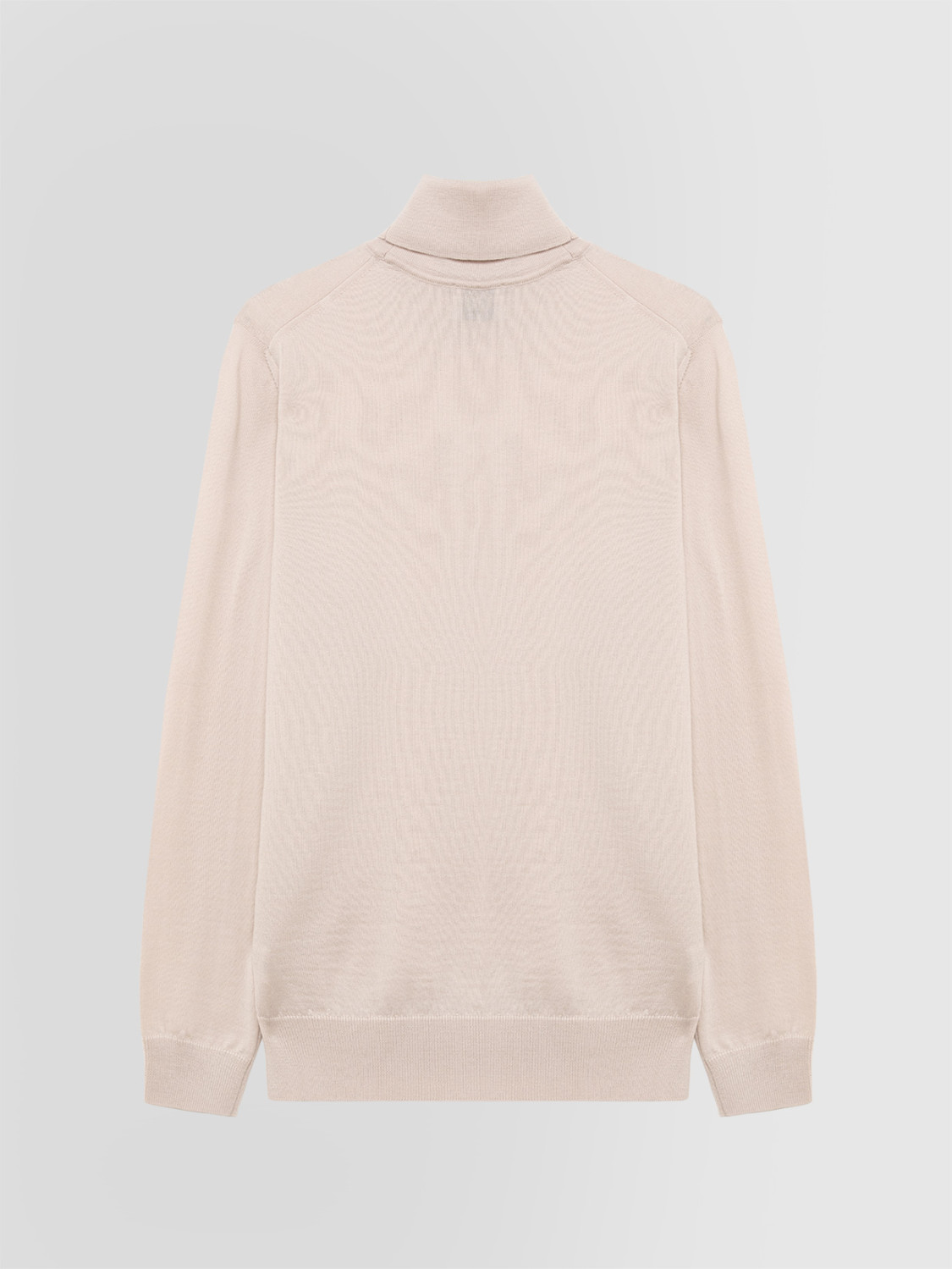 ALPHA STUDIO: JERSEY SLIM DE CUELLO CISNE EN LANA MERINO