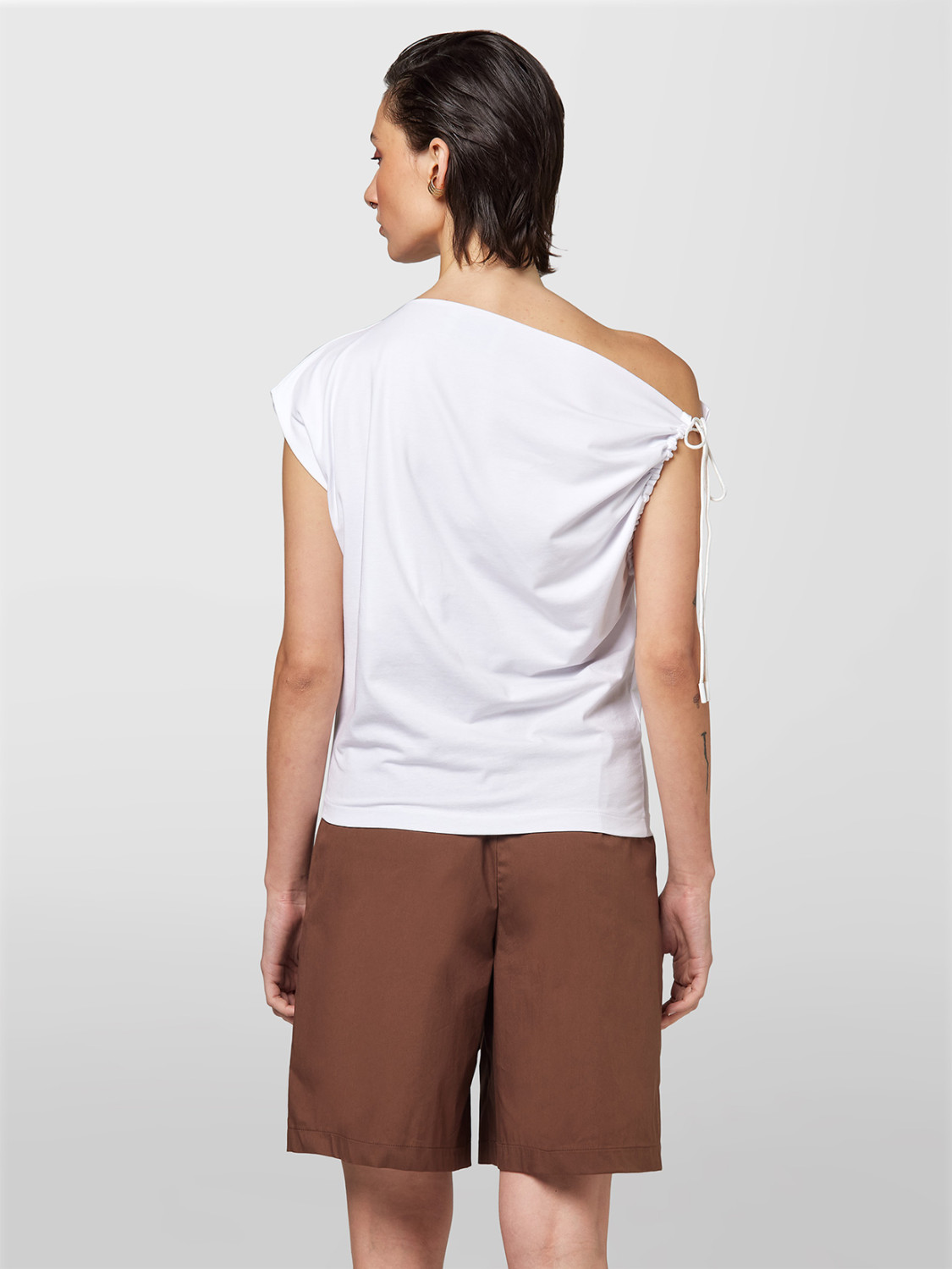 ALPHA STUDIO: COLLO ASIMMETRICO COULISSE