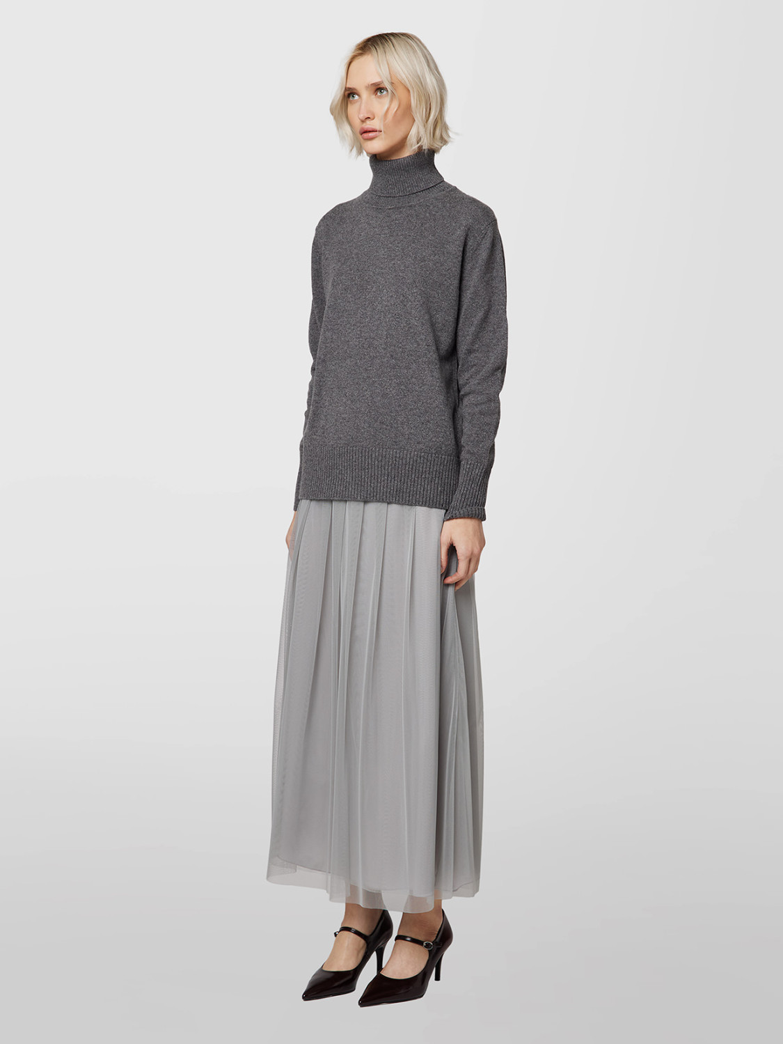 ALPHA STUDIO: FOUR SEASON TURTLE NECK SWEATER