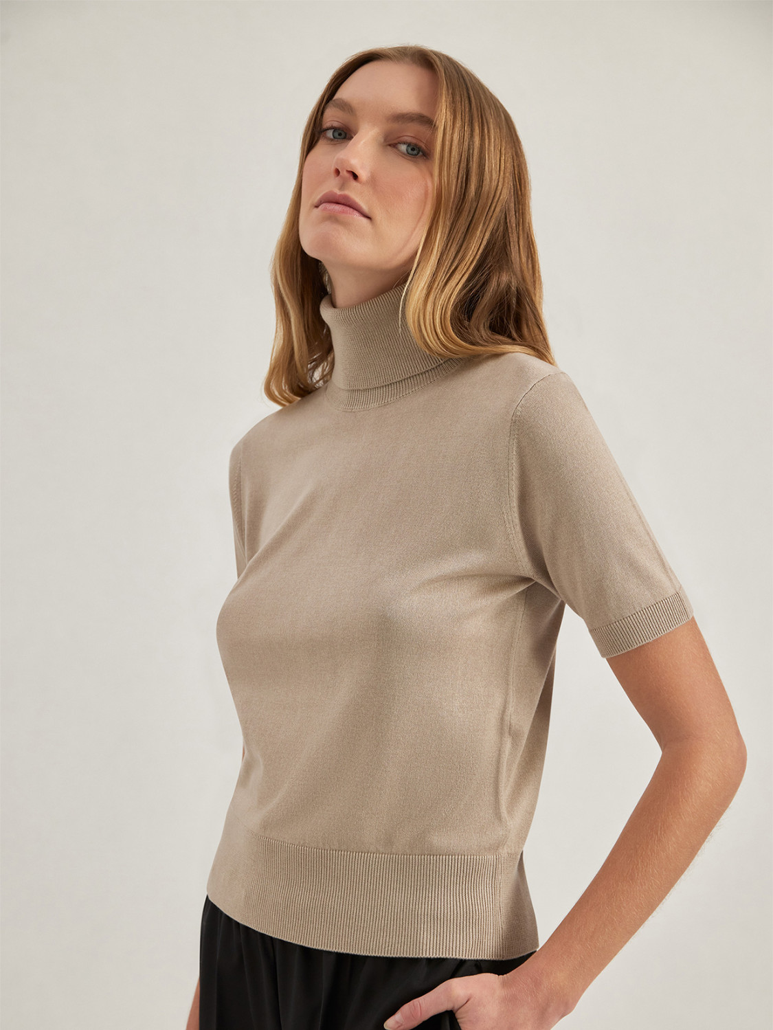 ALPHA STUDIO: DOLCEVITA IN SETA E CASHMERE