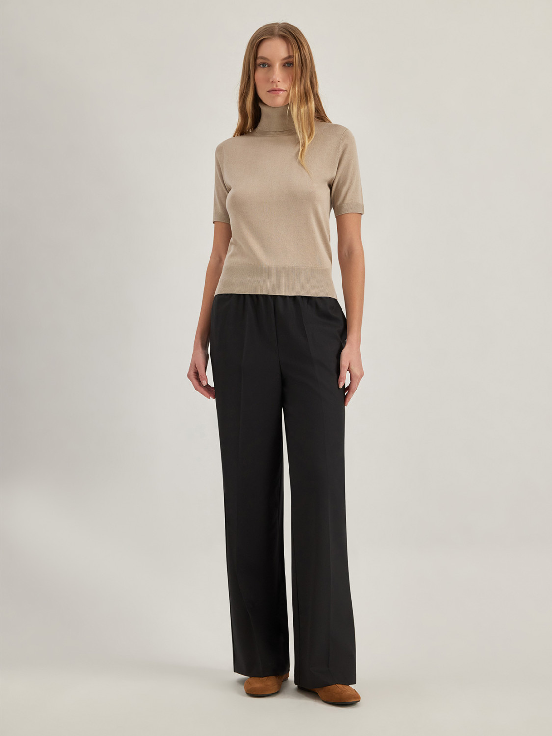 ALPHA STUDIO: DOLCEVITA IN SETA E CASHMERE