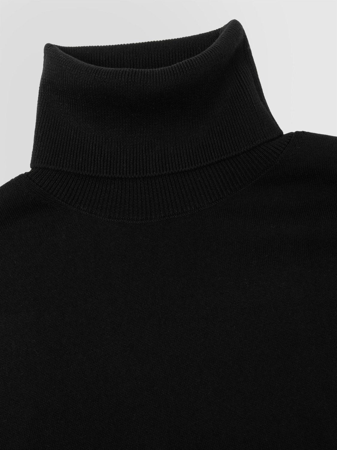 ALPHA STUDIO: JERSEY DE CUELLO VUELTO EN SEDA Y CACHEMIRA