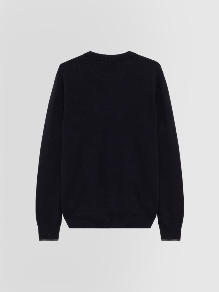 COL ROND BASIC EN LAINE GEELONG