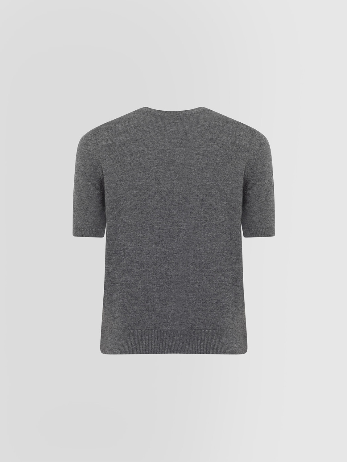 ALPHA STUDIO: CROPPED RETRO CREW NECK SWEATER