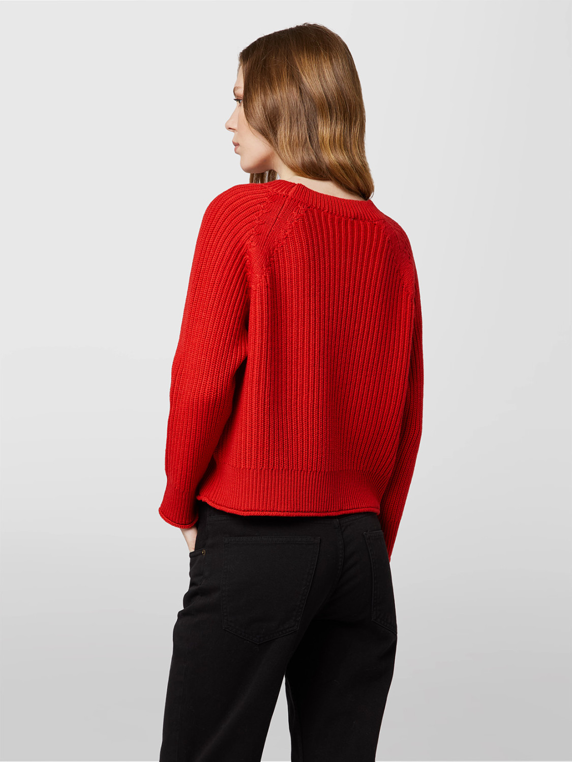 ALPHA STUDIO: DAILY CREW NECK SWEATER