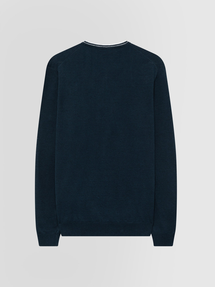 GIROCOLLO IN LINO E COTONE