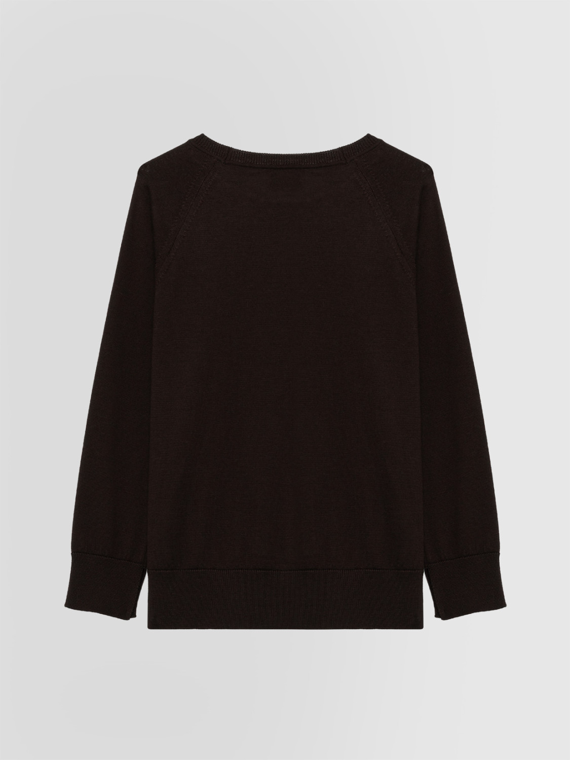 ALPHA STUDIO: JERSEY DE CUELLO REDONDO EN LANA MERINO