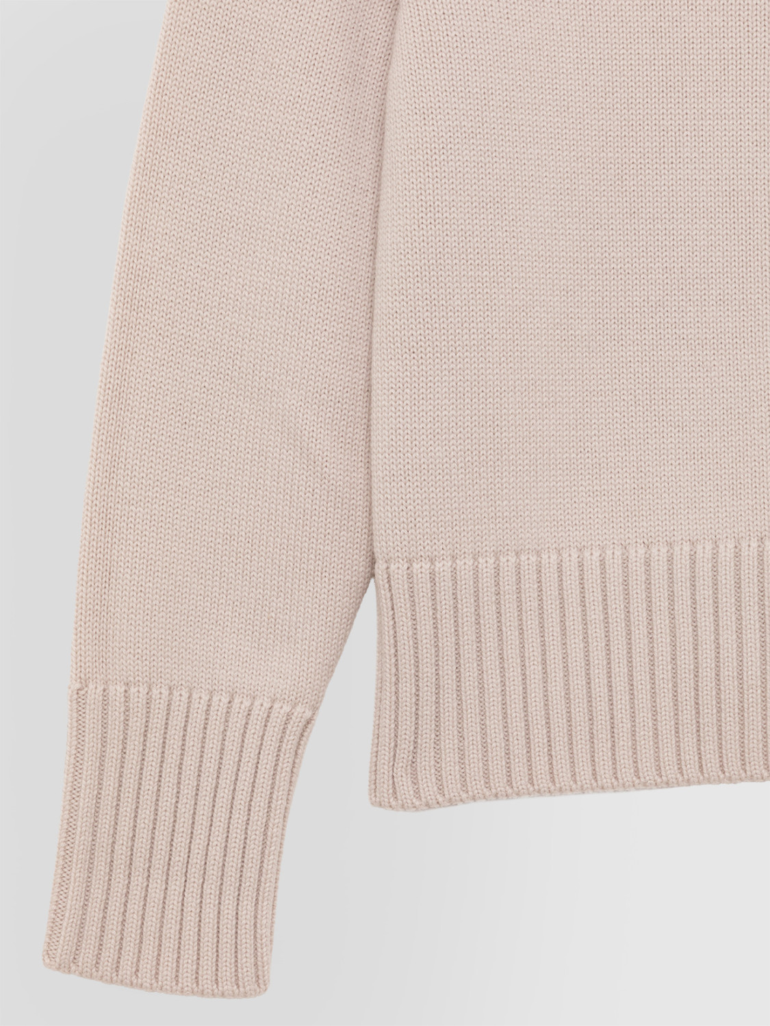 ALPHA STUDIO: CREW NECK SWEATER IN MERINO WOOL