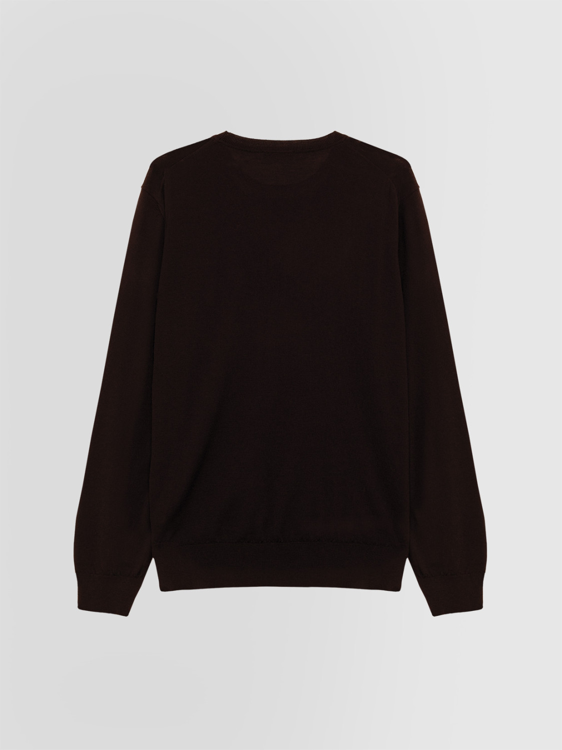 ALPHA STUDIO: CREW NECK SWEATER IN MERINO WOOL