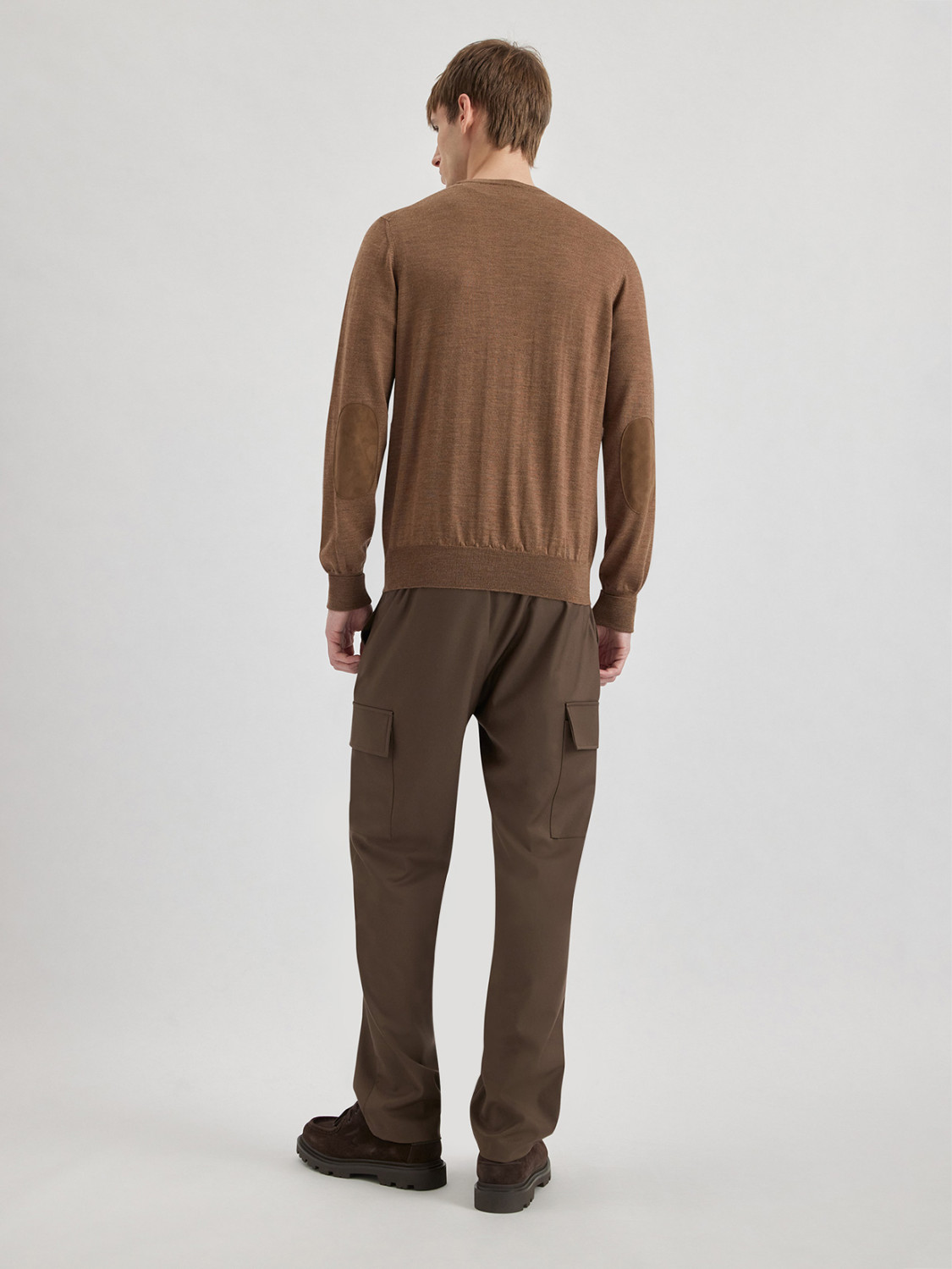 ALPHA STUDIO: GIROCOLLO IN MERINOS CON TOPPE