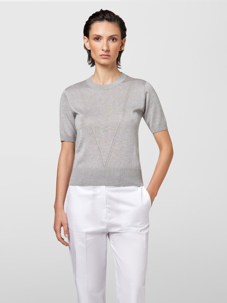 GIROCOLLO IN SETA E CASHMERE