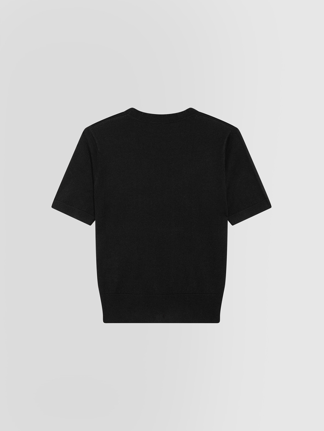 ALPHA STUDIO: SILK AND CASHMERE CREW NECK