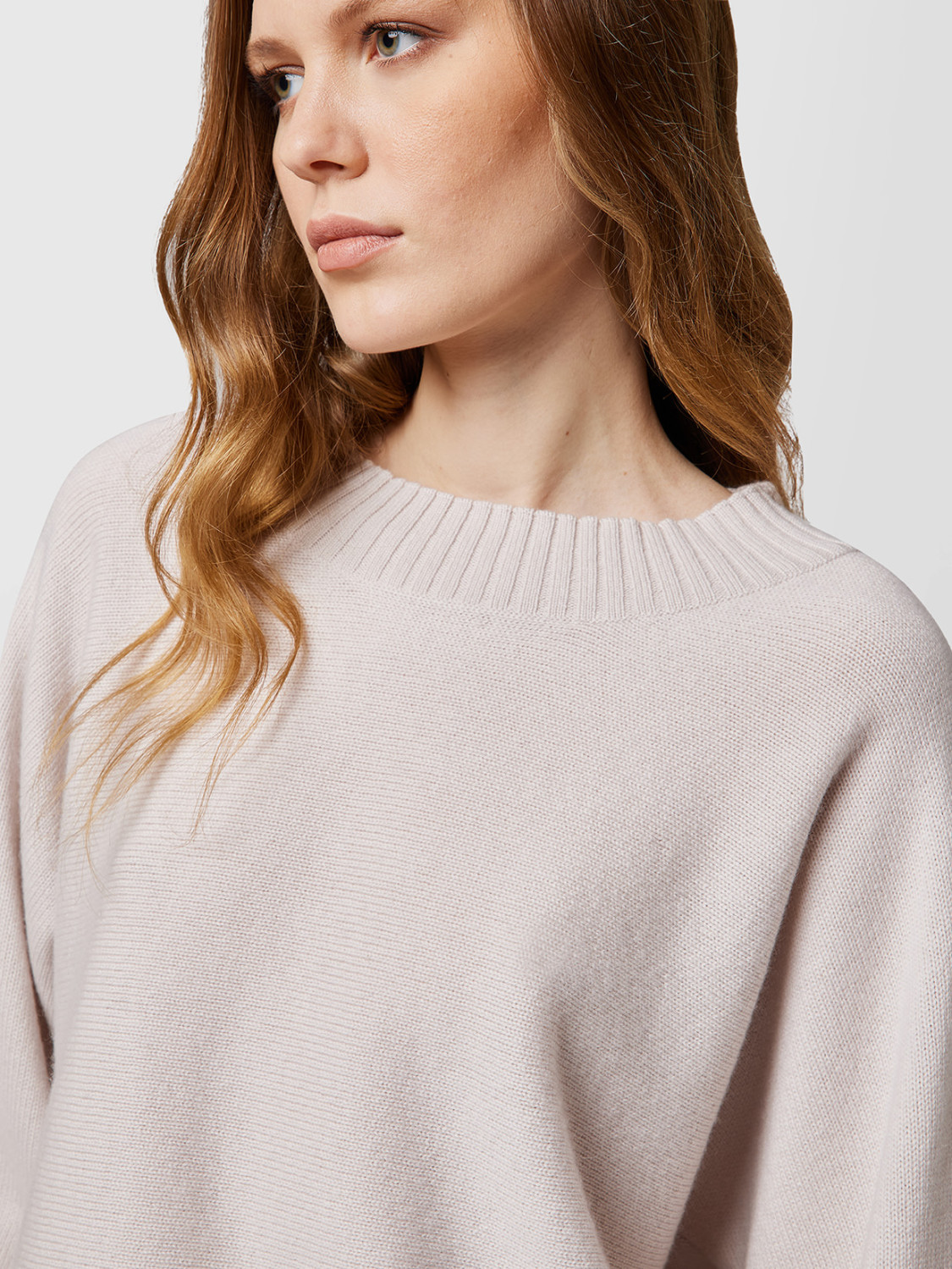 ALPHA STUDIO: CONTEMPORARY KIMONO CREW NECK SWEATER