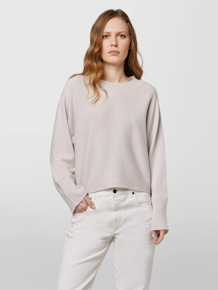 CONTEMPORARY KIMONO CREW NECK SWEATER
