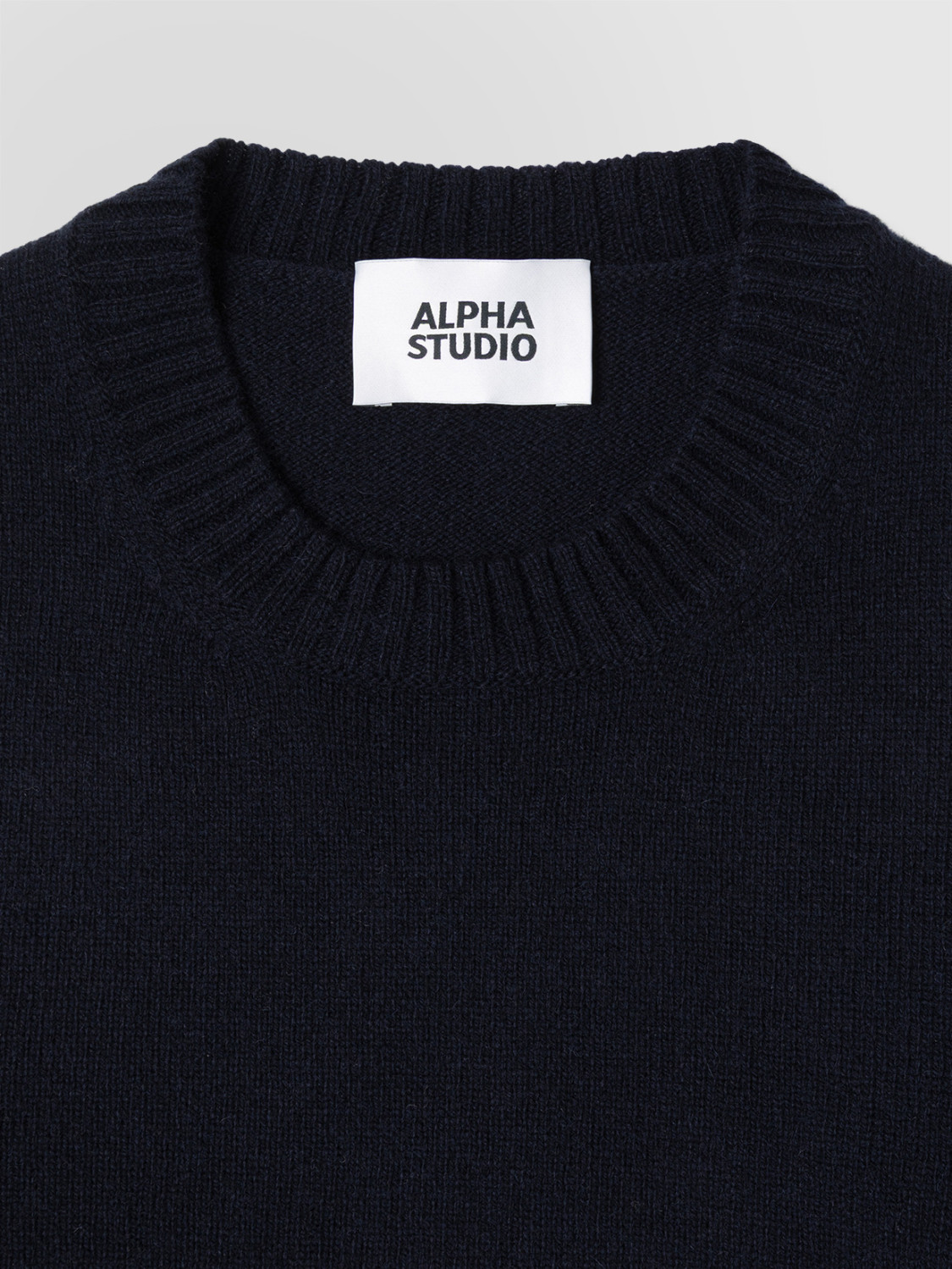 ALPHA STUDIO: GIROCOLLO PIU' FILI IN LANA E CASHMERE