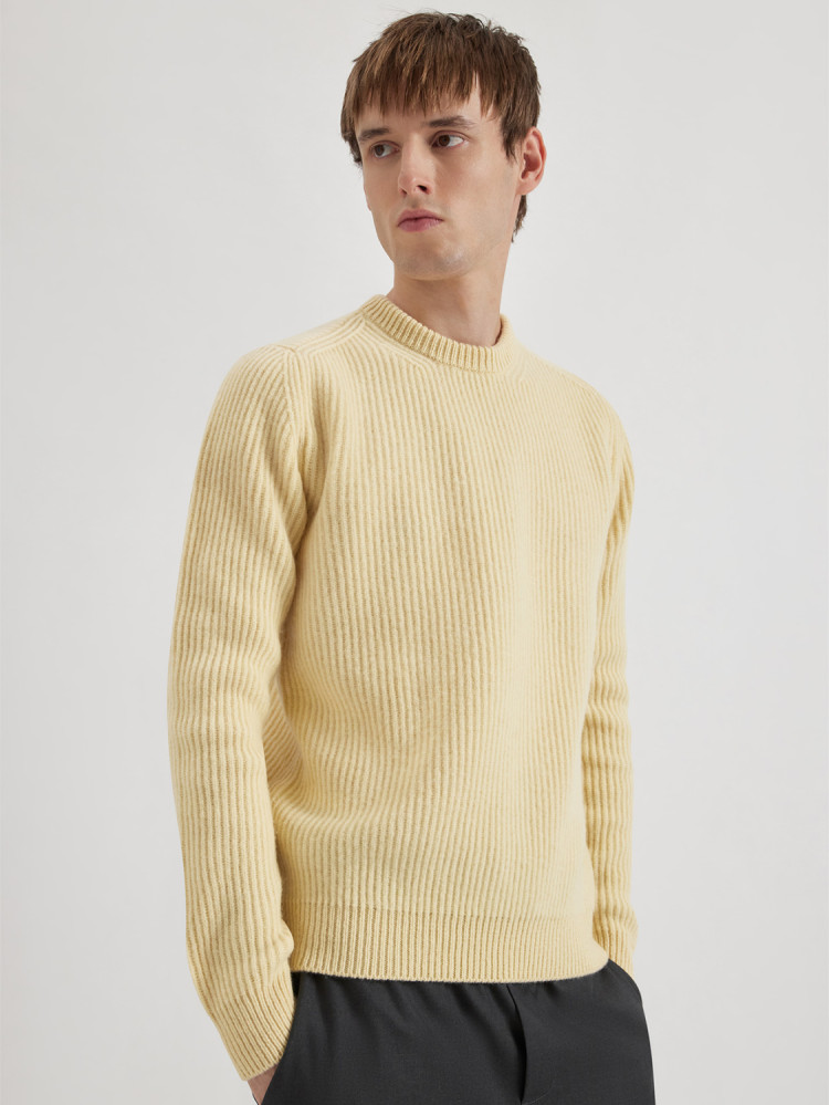 GIROCOLLO PIU' FILI IN LANA E CASHMERE