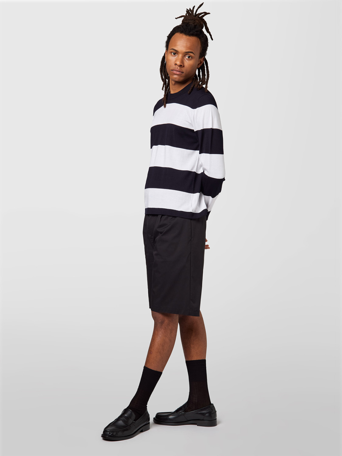 ALPHA STUDIO: GIROCOLLO RIGHE MIX