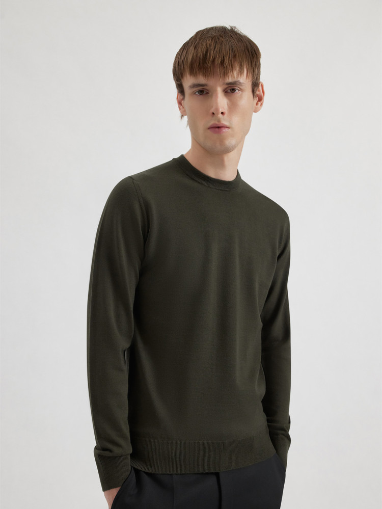 GIROCOLLO SLIM IN MERINOS