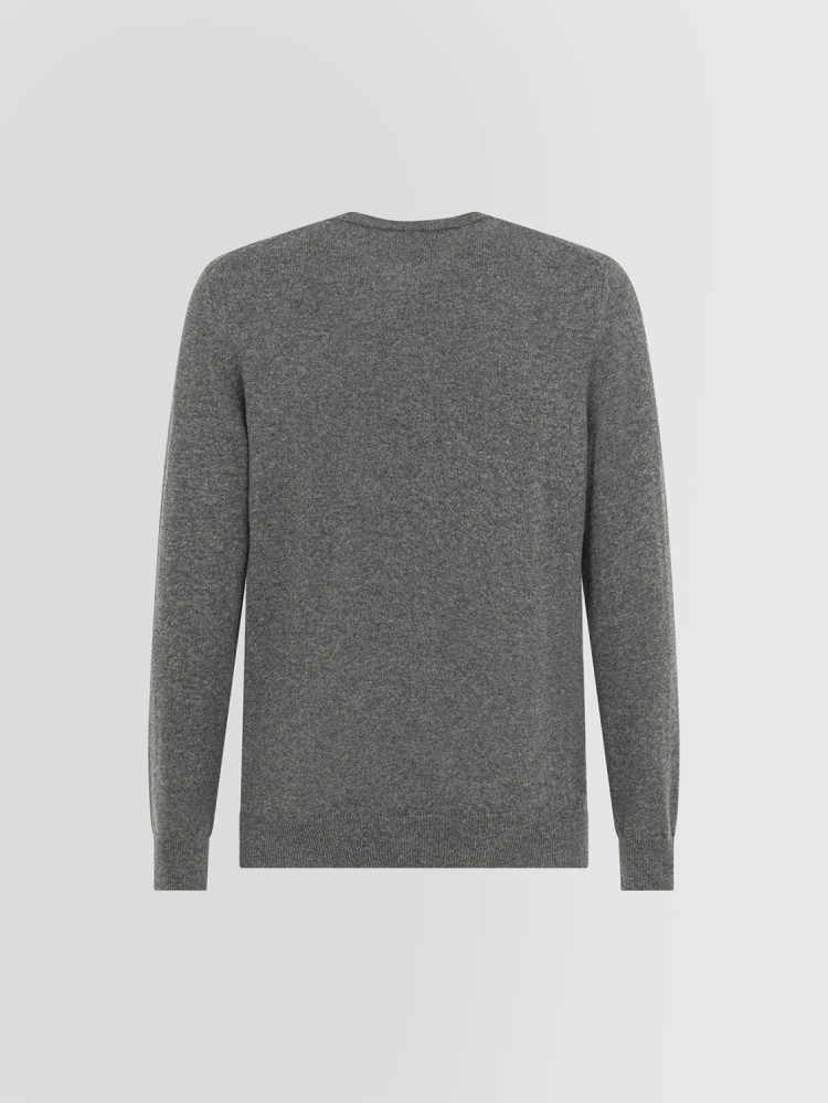 URBAN BASIC CREW NECK SWEATER IN CASHMERE