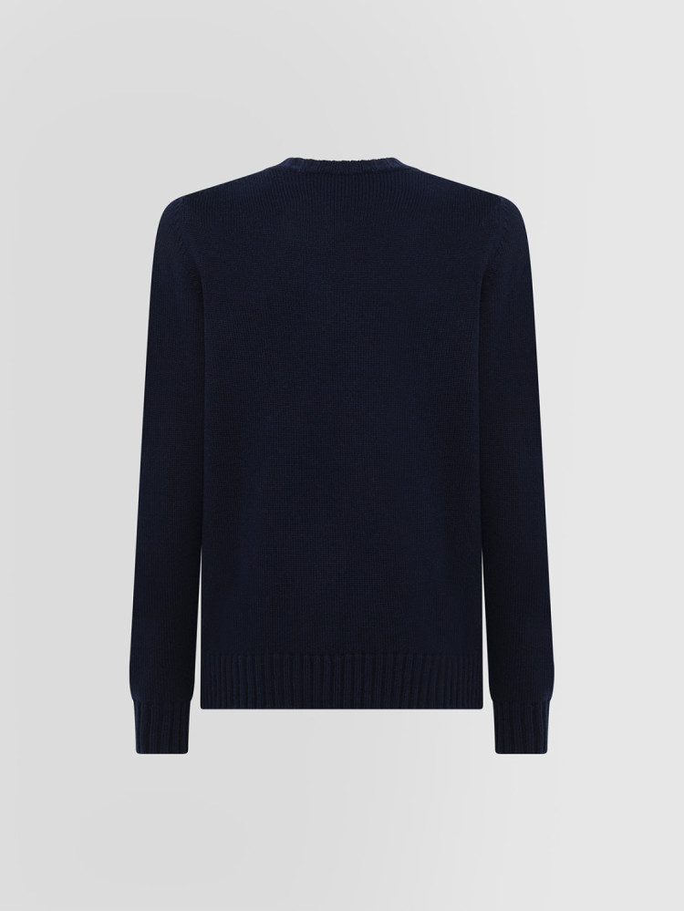 URBAN CREW NECK SWEATER IN 4-PLY CASHMERE