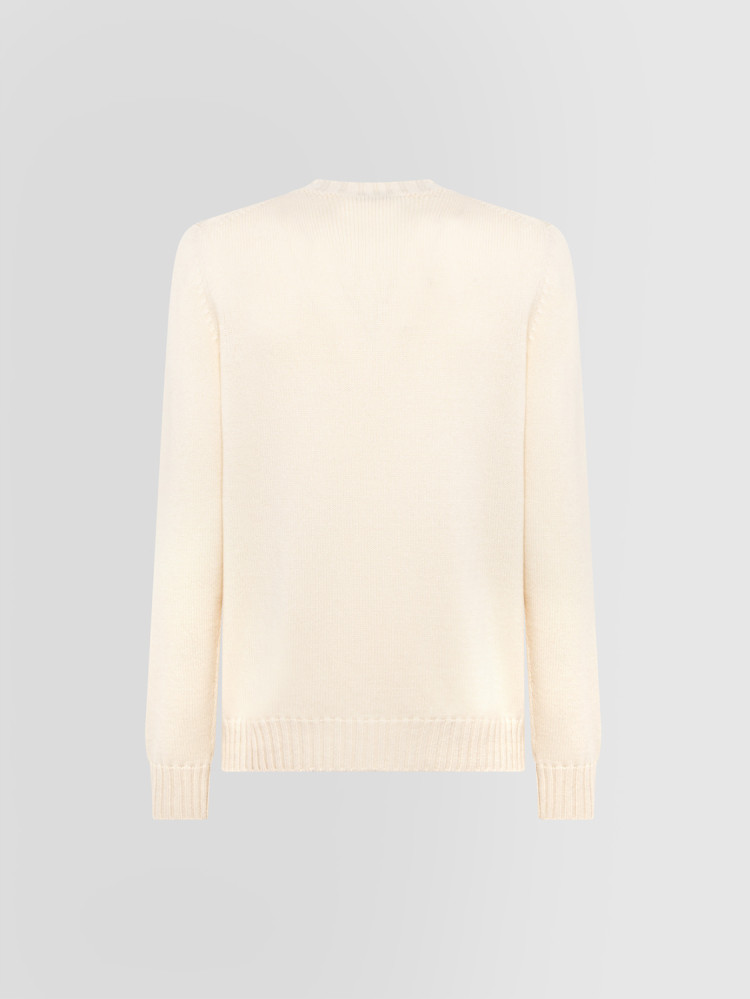 URBAN CREW NECK SWEATER IN 4-PLY CASHMERE