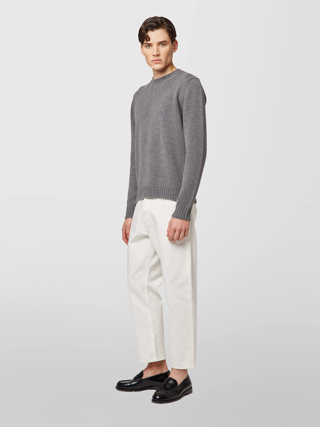 ALPHA STUDIO: GIROCOLLO URBAN IN CASHMERE 4 FILI