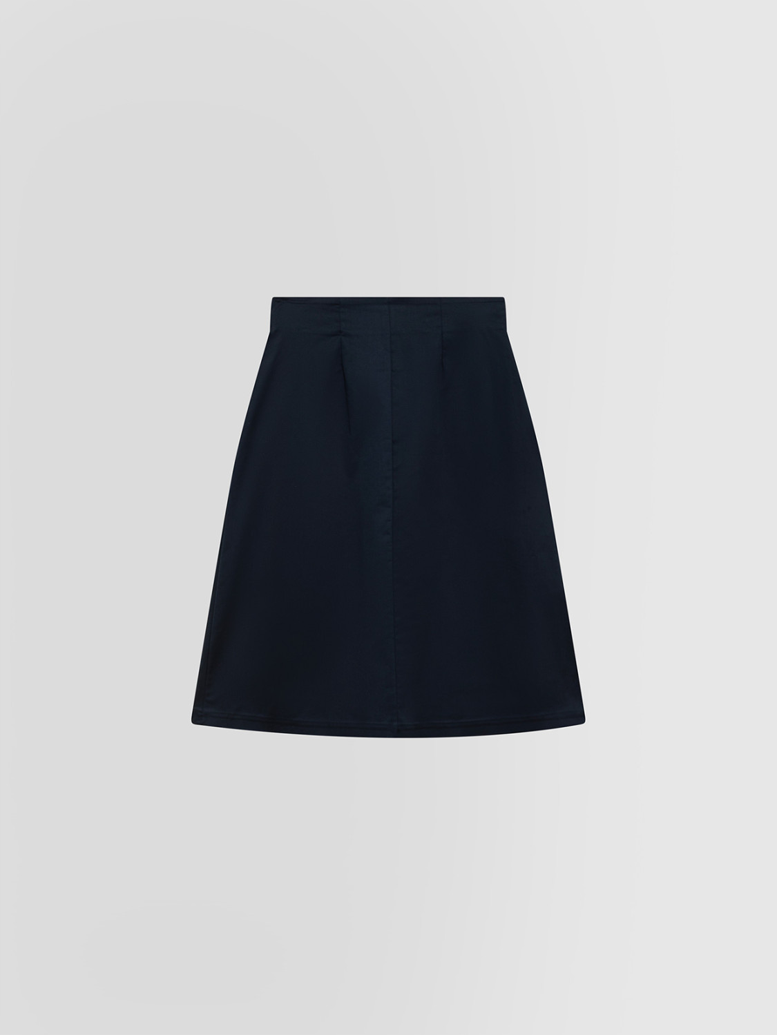 ALPHA STUDIO: A-LINE SKIRT IN POPLIN