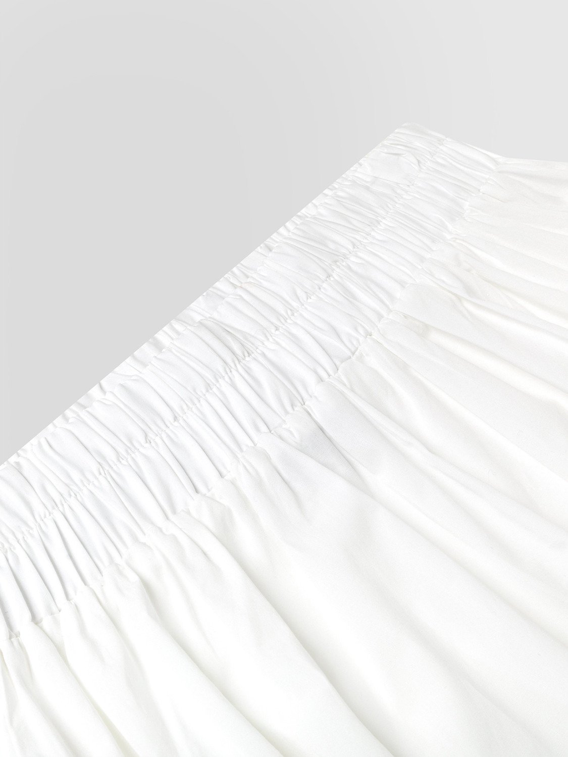 ALPHA STUDIO: LONG POPLIN SKIRT