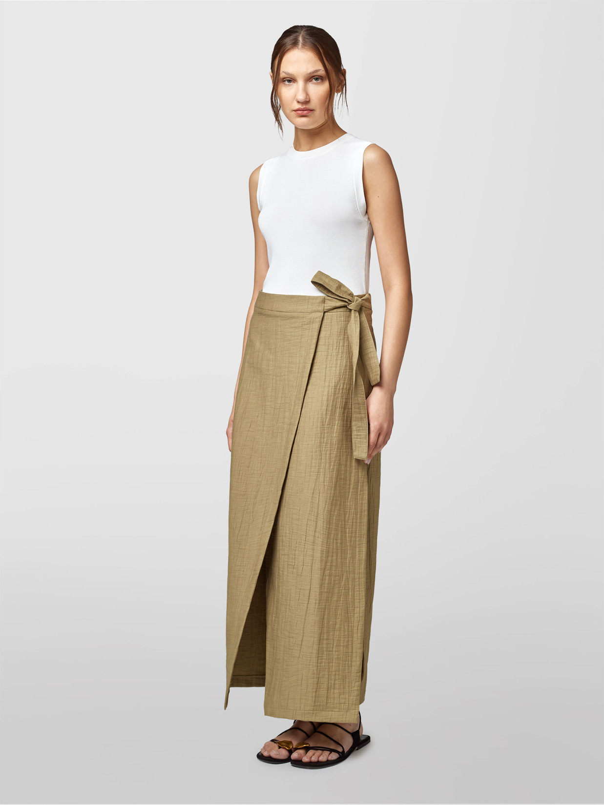 レディースウェア TFW49 MULTI PURPOSE WRAP PLEATED SKIRT MULTI