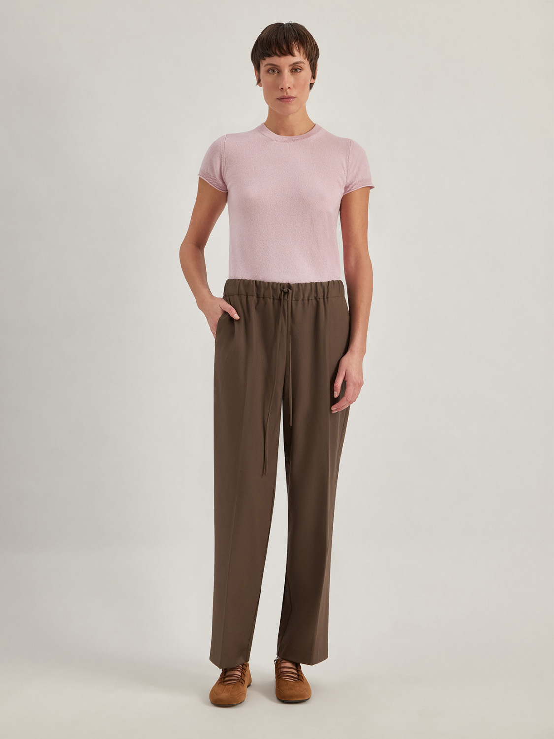ALPHA STUDIO: TAILORING JOGGERS
