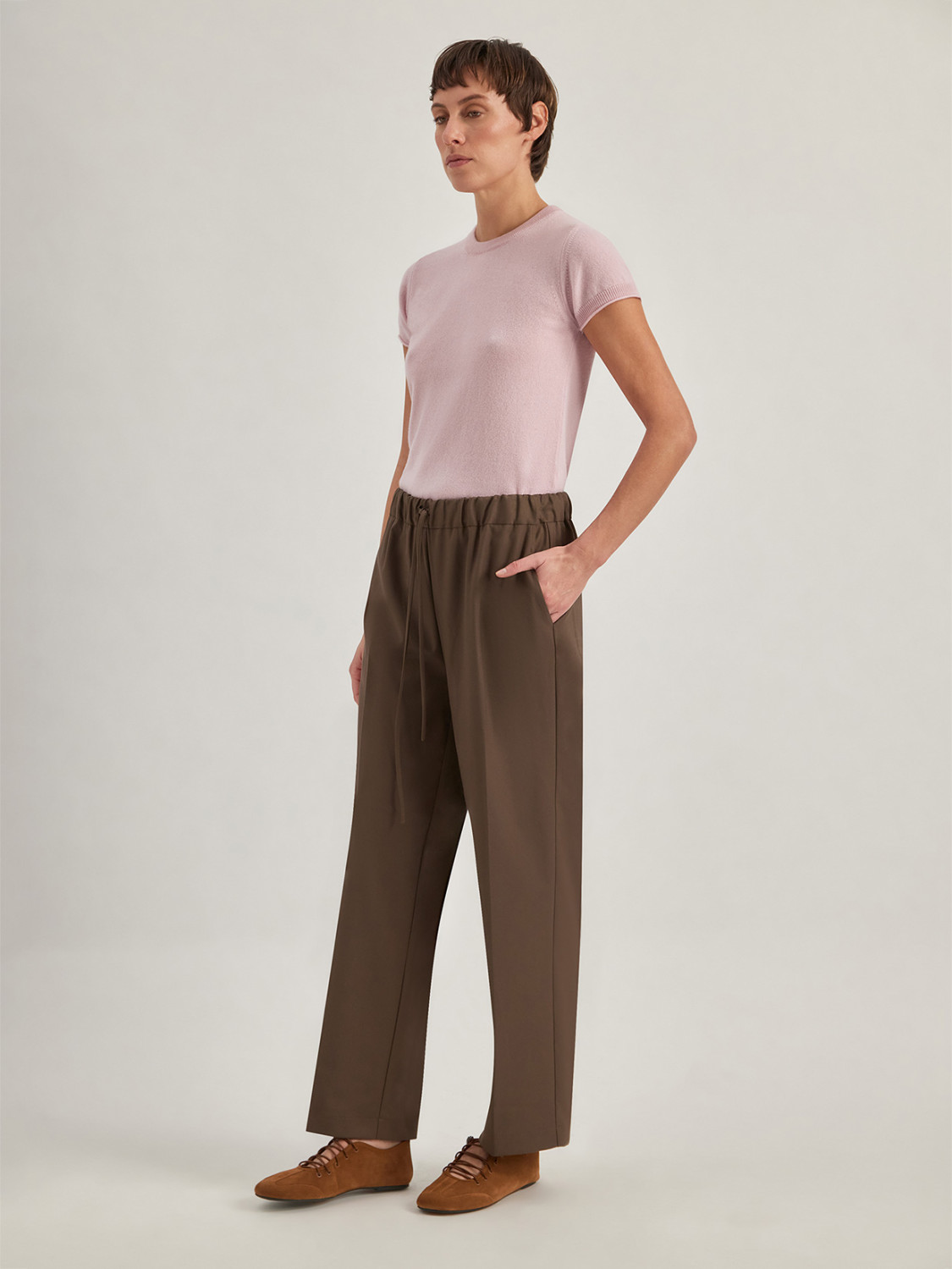 ALPHA STUDIO: TAILORING JOGGERS