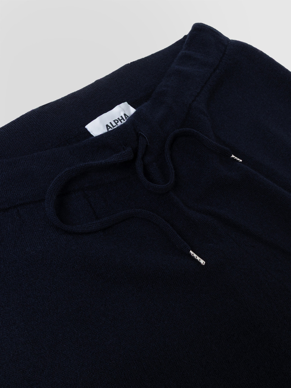 ALPHA STUDIO: PANTALÓN JOGGER SPORT EN LANA GEELONG