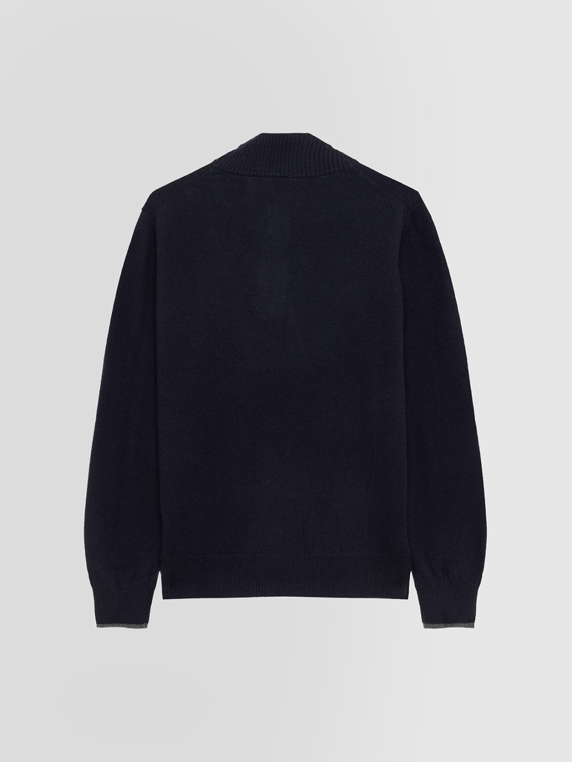 ALPHA STUDIO: JERSEY BASIC DE CUELLO PERKINS EN LANA GEELONG