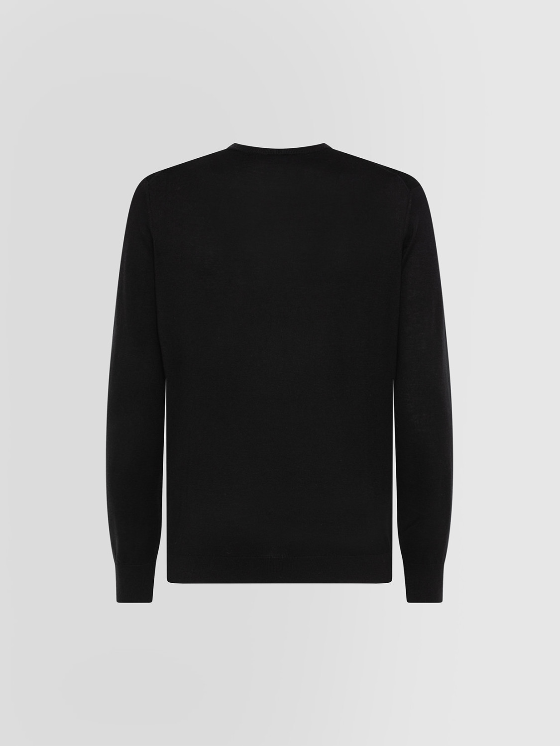 ALPHA STUDIO: CREW NECK SWEATER IN SILK AND CASHMERE