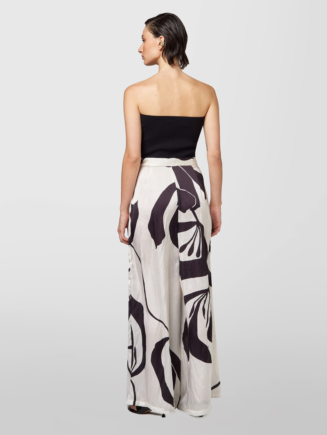 ALPHA STUDIO: CRIKLE FLOWER PANTS