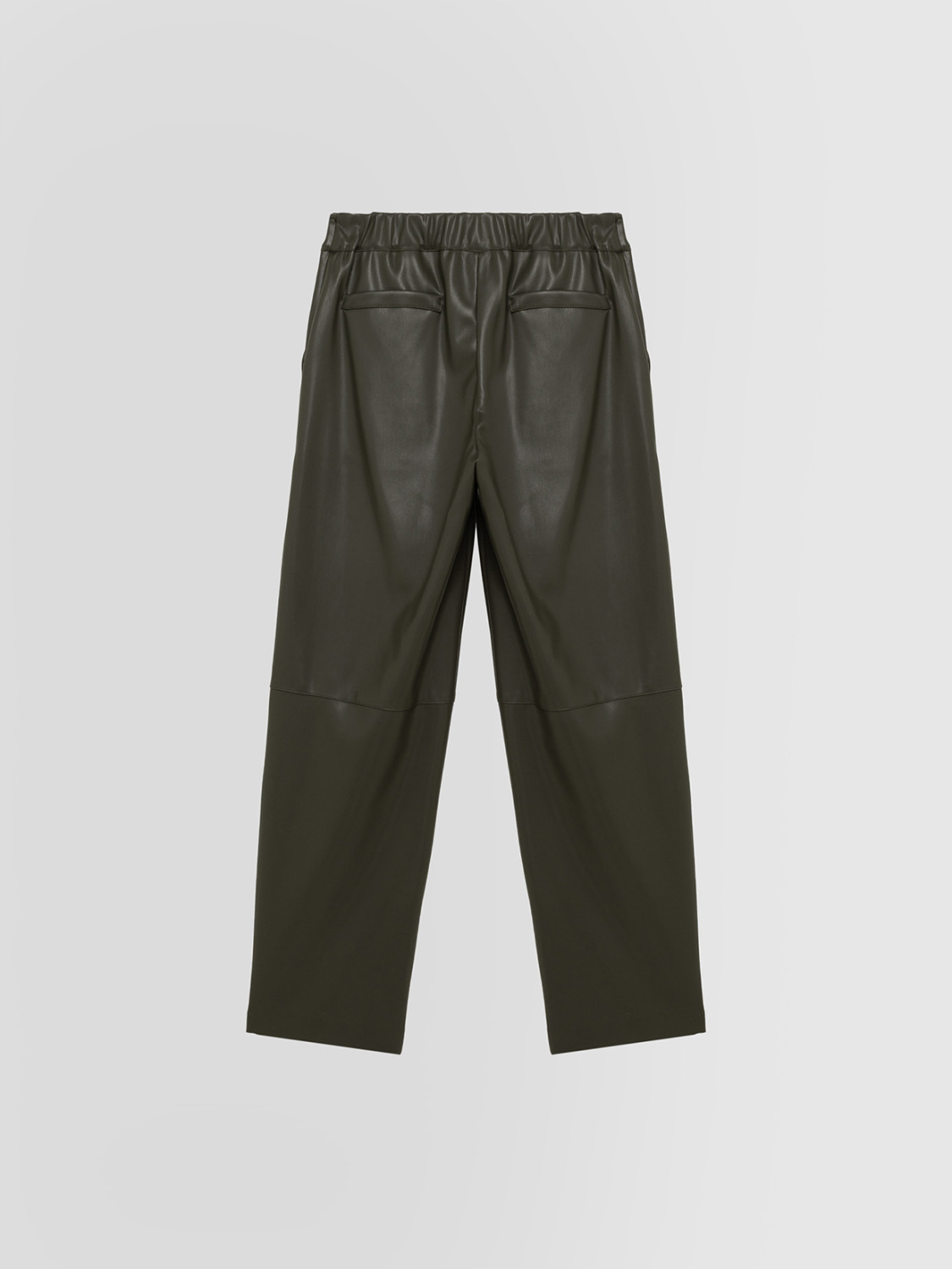 ALPHA STUDIO: PANTS IN ECO LEATHER